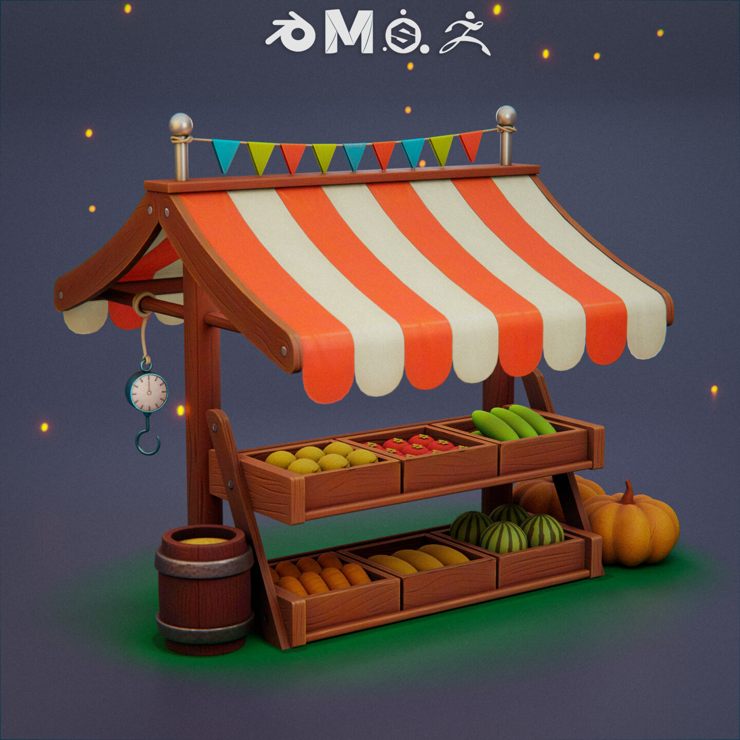 Little Market diorama