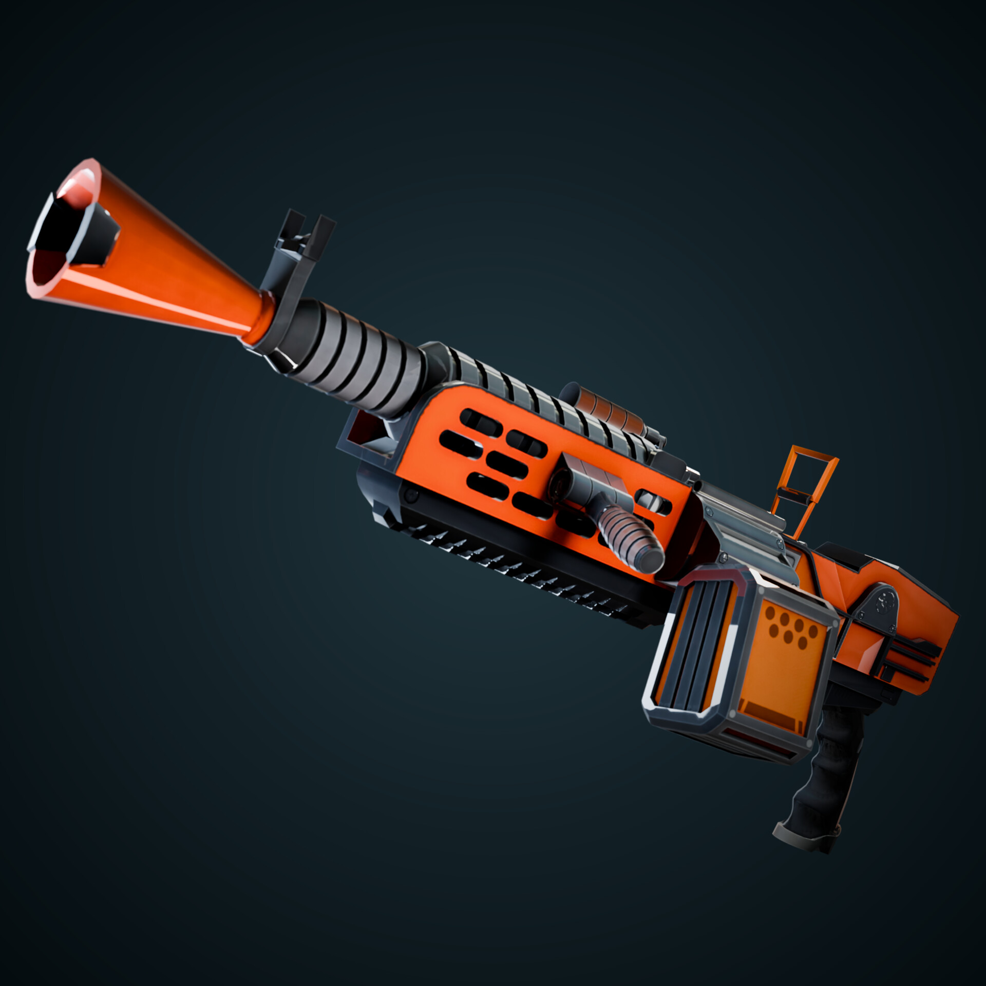 Survival game gun